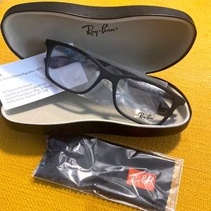 RayBan eyewear RB7047 54/17/140 matte black frame
